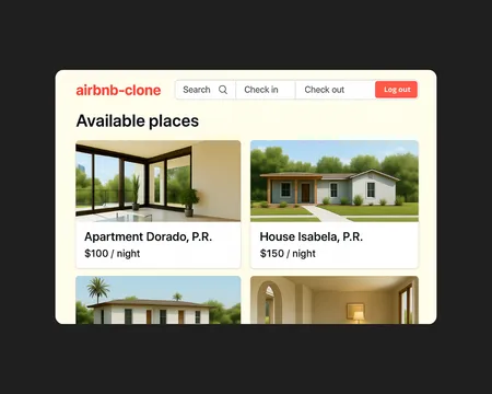 Airbnb clone