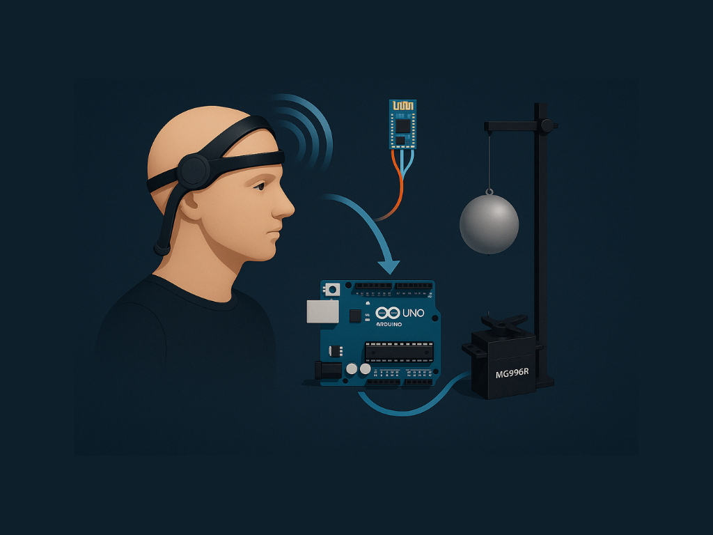 Mind Over Matter: Building a Brain-Controlled Telekinesis Simulator