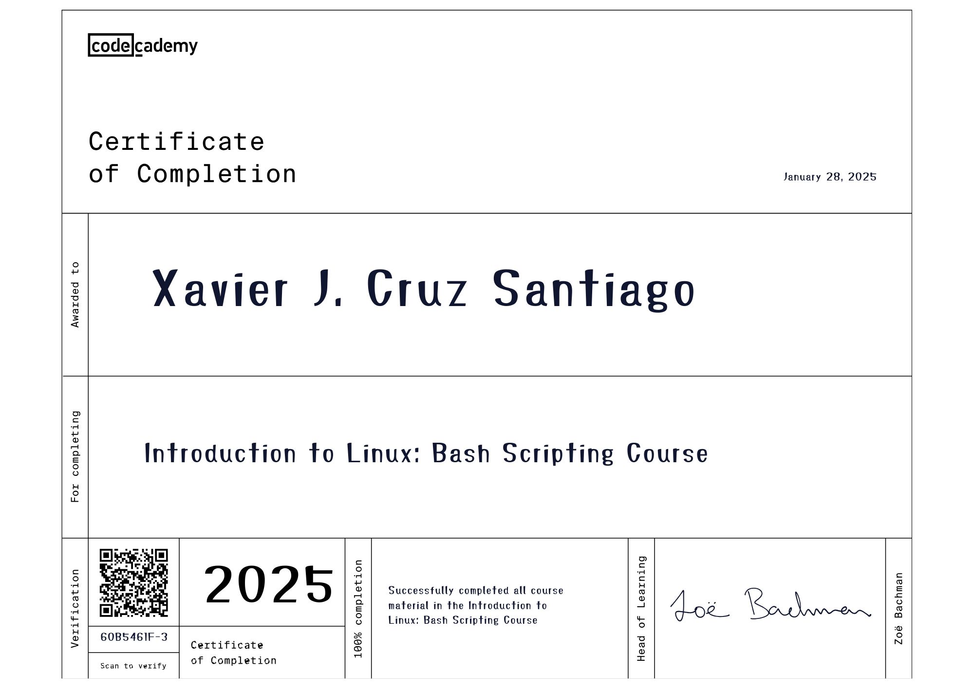 Linux Essentials certificate